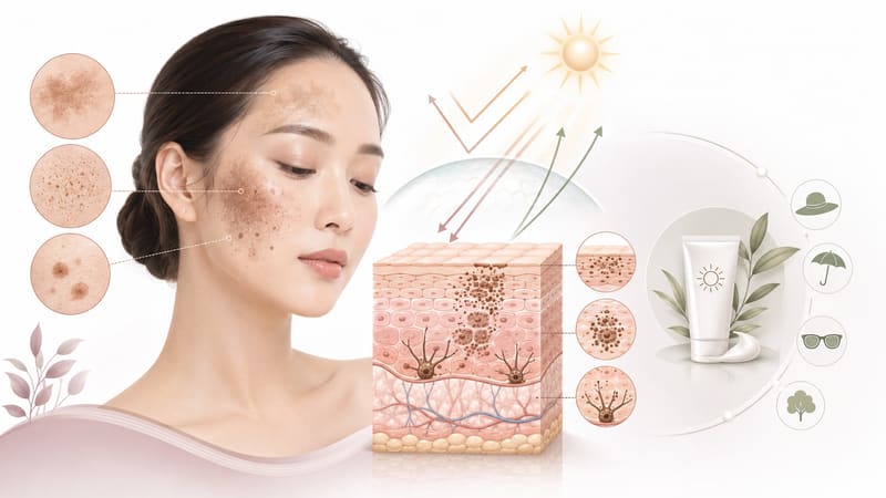 ภาพประกอบรักษาฝ้า (Melasma Treatment)